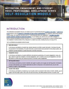 Resource - Self Regulation Module
