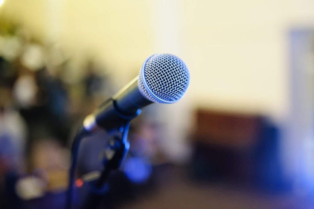 Close Up of Microphone